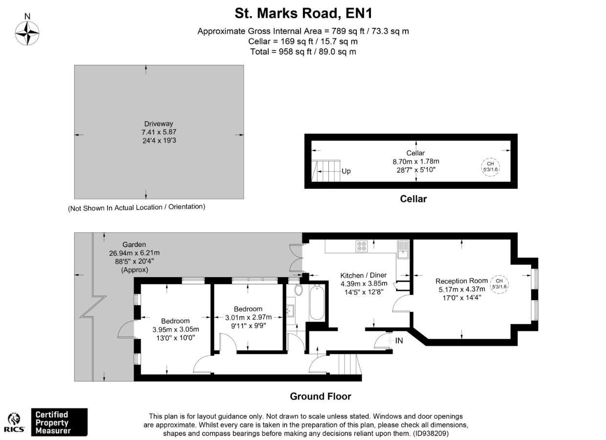 דירות אנפילד Two Bed Flat In Bush Hill Park מראה חיצוני תמונה